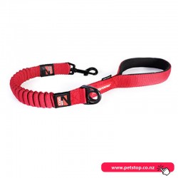 Ezydog Dog Leash Zero Shock 60cm -Red