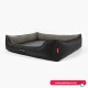EZYDOG 2in1 Ortho Smart Bed Charcoal/Black Small