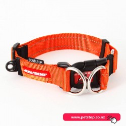 ezydog Dog Collar Double Up Orange L 39 - 59cm