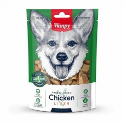 Wanpy Freeze Dried Chicken Liver Dog Treat - 40g