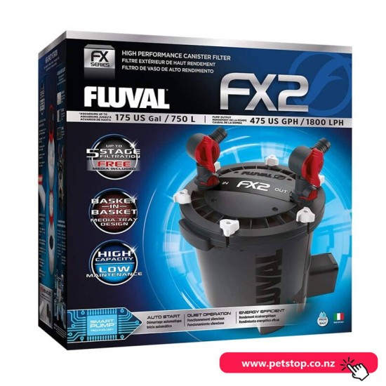 Fluval FX2 Cannister Filter - for up tp 750L