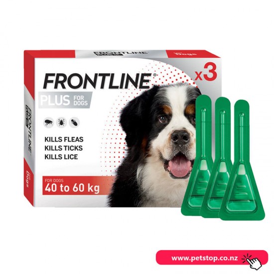 Frontline Plus Dog XL 40-60kg 3pk