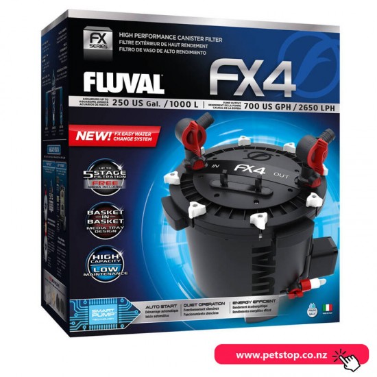 Fluval FX4 Aquarium Canister Filter