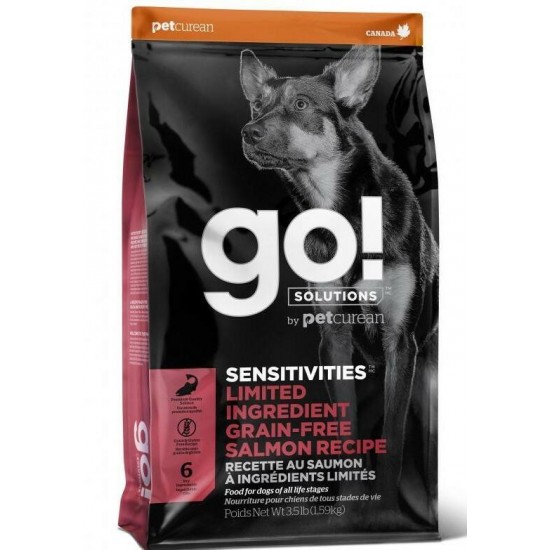 GO! Sensitivites Grain Free Limited Ingredient Diet Salmon Dog Food 2.72Kg