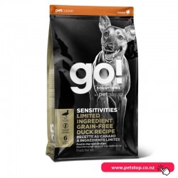 GO! Solutions Sensitivities Limited Ingredient Duck Diet Dry Dog Food 2.72kg