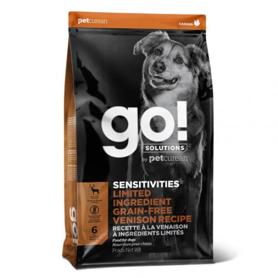 Go! Sensitivity Grain Free Limited Ingredients Venison Dog Food 10KG