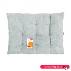 AQ566 Yours Droolly Summer Pet Bed Grey - M
