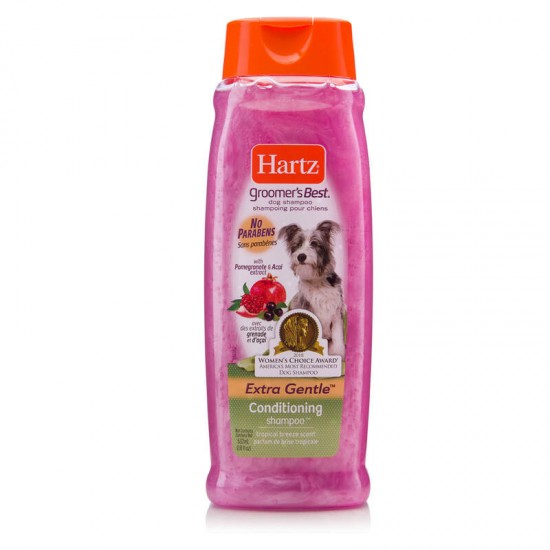 Hartz Extra Gentle Conditioning Shampoo for Dogs 532ml