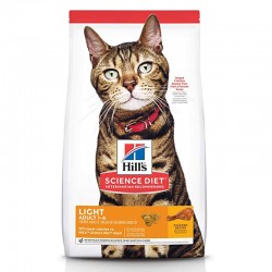 Hill's Cat Food Adult Light 2kg
