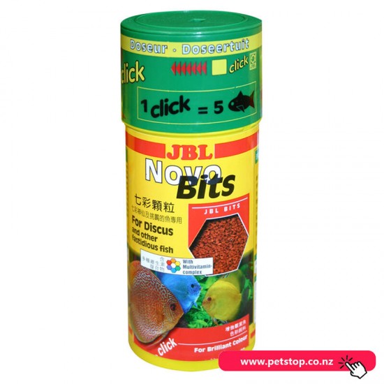 JBL NovoBits CLICK Granulate Premium Fish Food 110g