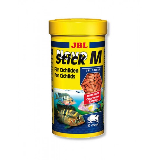 ClearaJBL NovoStick M: Staple food for the professional feeding of cichlids 110g