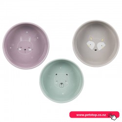 Junior Ceramic Pet Bowl Assorted Color - 16cm
