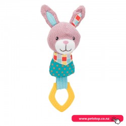 Trixie Junior Rabbit with Ring Dog Toy 23cm