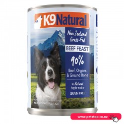 K9 Natural Beef Feast Wet Dog Food 370g