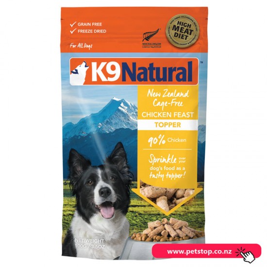 K9 Natural Chicken Feast Topper For Dogs 100g