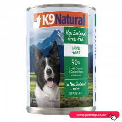 K9 Natural Canned Dog Food Lamb Feast 370g