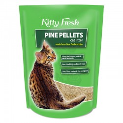 Kitty Fresh Pine Pellets Cat Litter 10L