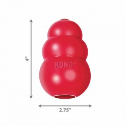 Kong classic dog toy red - Large size