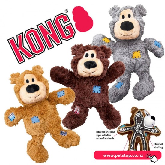 KONG Wild Knots Bears Assorted Color XS