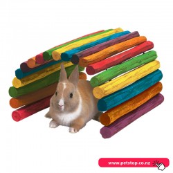 KayTee Tropical Fiddle Sticks Large-For Rabbits, Ferrets, Guinea Pigs and Small
