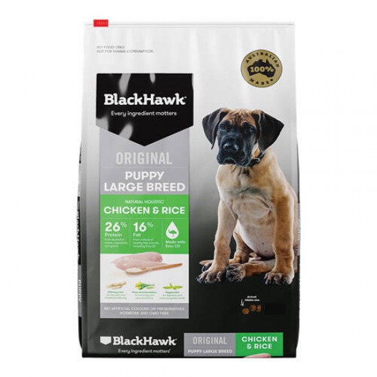 Black Hawk-Puppy Food-Large Breed-Chicken 10kg