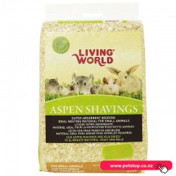 Living World Aspen Shavings Small Animal Bedding 113L