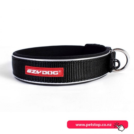 ezydog Dog Collar Neo Classic Black XL 52 - 61cm
