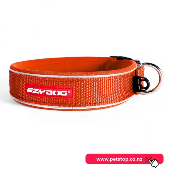 ezydog Dog Collar Neo Classic Orange S 34 - 38cm