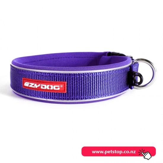 ezydog Dog Collar Neo Classic Purple XL 52 - 61cm