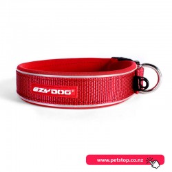 ezydog Dog Collar Neo Classic Red S 34 - 38cm