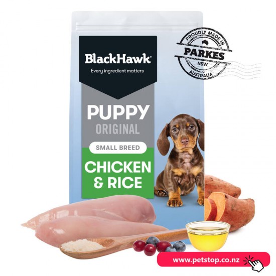 Black Hawk Original Small Breed Puppy - Chicken & Rice 10kg