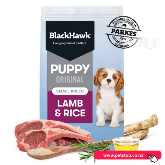 Black Hawk Original Small Breed Puppy - Lamb & Rice 10kg