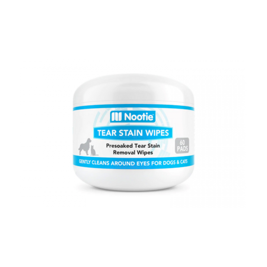Nootie Tear Stain Wipes 60 Pads
