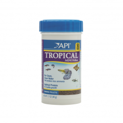 API Tropical Mini Pellets 48g Fish Food