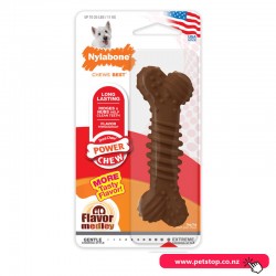 Nylabone Power Chew Textured Dog Bone Chew Toy-Small/Regular