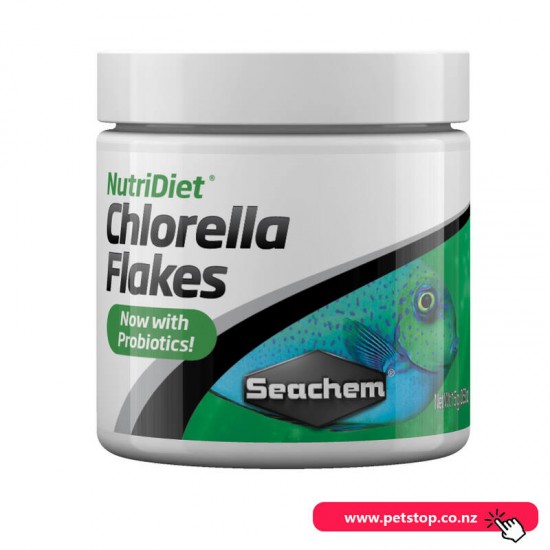 Seachem NutriDiet Chlorella Flakes with Probiotics 15g