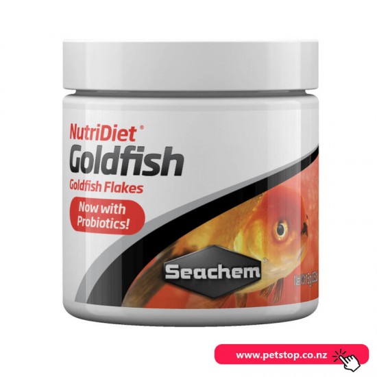Seachem NutriDiet Goldfish Flakes with Probiotics 15g