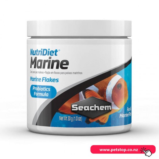 Seachem NutriDiet Marine Flakes with Probiotics 30g