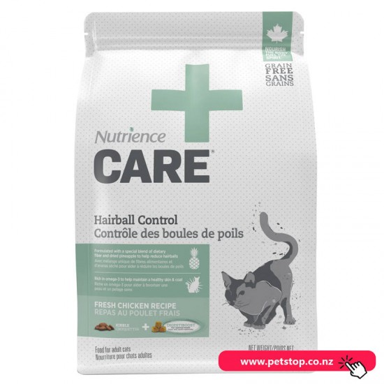 Nutrience Care Cat Food - Hairball Control 2.27kg