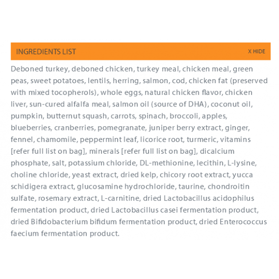Nutrience Dog Food-Grain Free-Turkey, Chicken & Herring 2.5kg