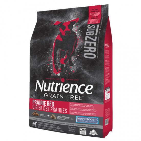 Nutrience Dog Food-Subzero Prairie Red 10kg