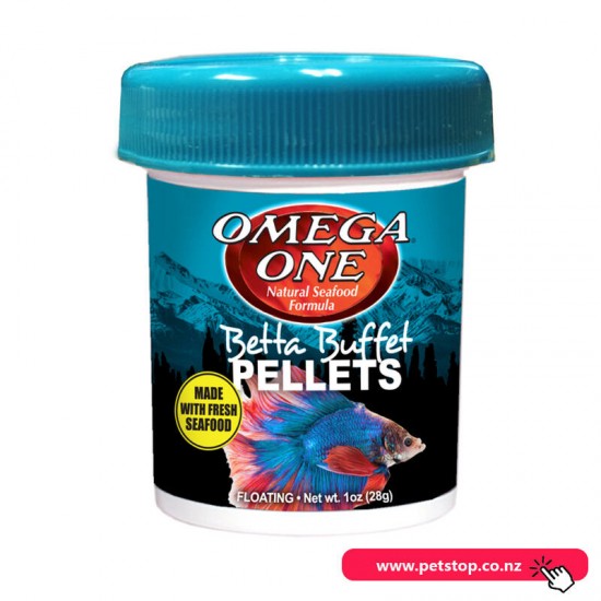 Omega One Betta Pellets 28g