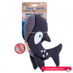 Paws4Earth Dog Plush Toy - Killer Whale