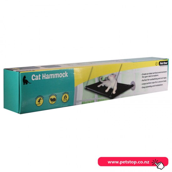 Pet One Cat & Kitten Window Hammock 67x40cm