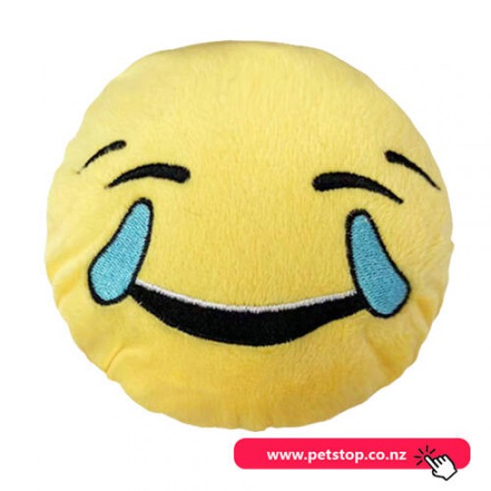Pet One Doy Plush Toy Emoji - Cry Face