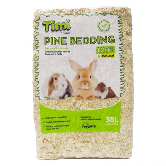 Petware Pine Bedding 38L - For Rabbit & Guinea Pig