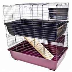 Strong Rabbit Cage100x55x92cm 2Tier