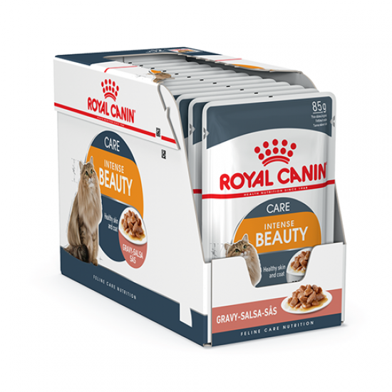 Royal Canin Intense Beauty in Gravy 85g*12 pouches