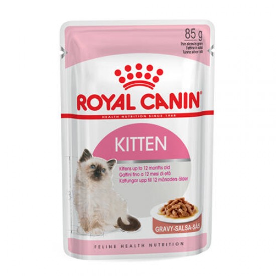 Royal Canin Kitten Instinctive in Gravy (12*pouches) 85g