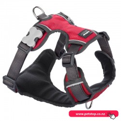 Red Dingo Padded Pet Harness Red Size XS